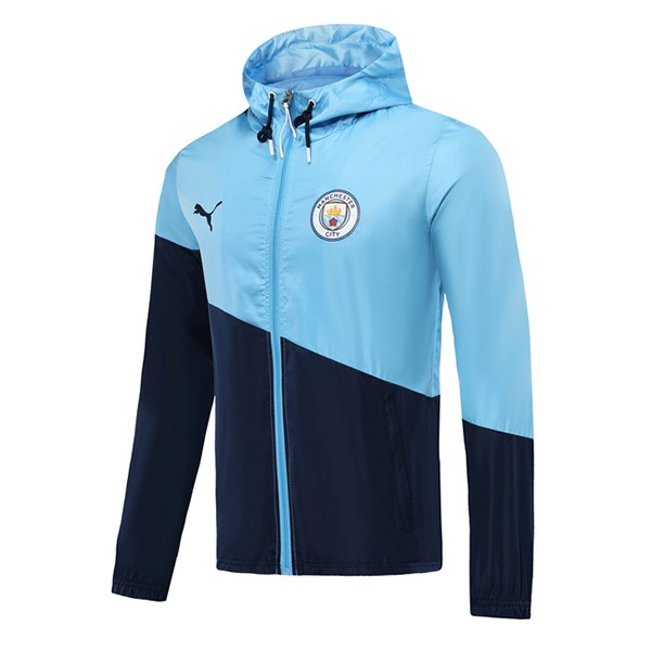 Coupe Vent Manchester City 2019-20 Azul Clair